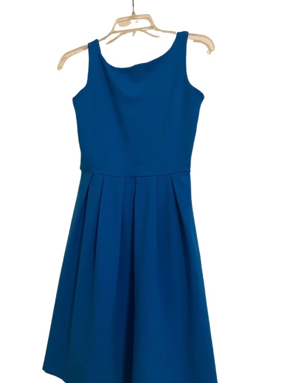 Susana Monaco Sleeveless Fit N Flare Dress in Royal Blue